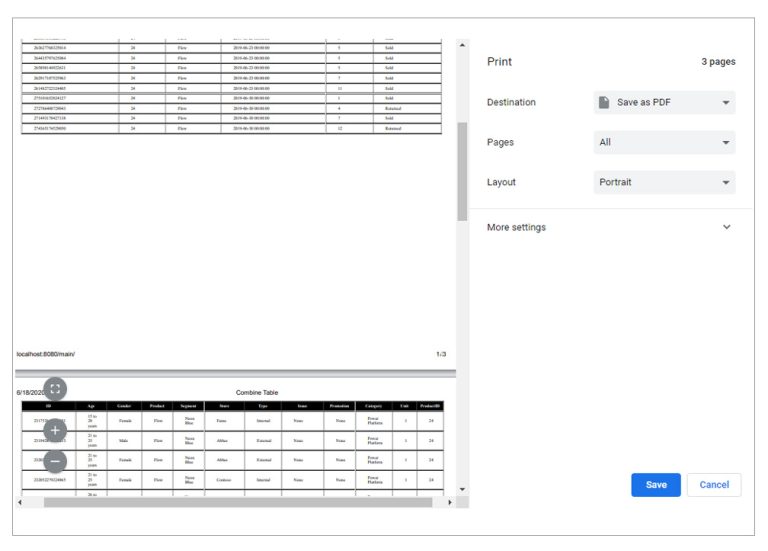 Embedded Power BI Custom Print Functionality CloudMoyo
