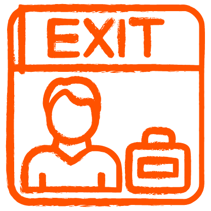 Icon_Offboarding and Exit Formalities Icon_Offboarding and Exit Formalities